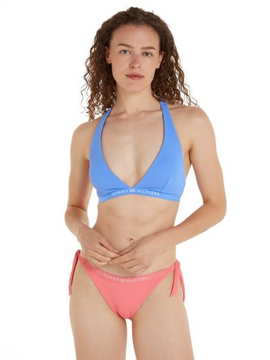 TOMMY HILFIGER SWIMWEAR Triangel-Bikini-Top TRIANGLE FIXED RP mit Logoschriftzug mehr Letzte 2 Tage