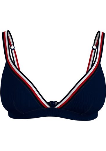 TOMMY HILFIGER SWIMWEAR Triangel-Bikini-Top TRIANGLE RP mit Rippenstruktur mehr Zeitbegrenzte Promotion