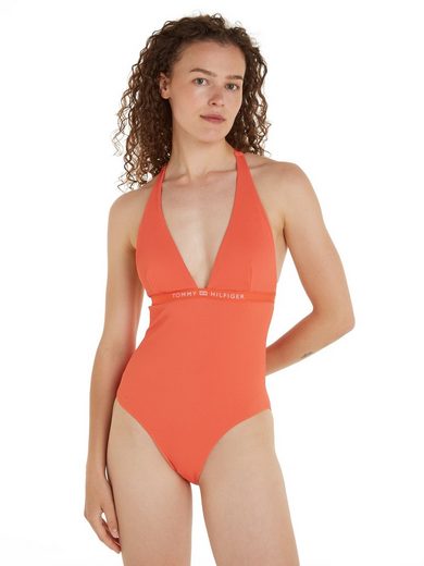 TOMMY HILFIGER SWIMWEAR Badeanzug HALTER ONE PIECE RP (EXT SIZES) in großen Größen mehr Bis zu 60% Rabatt