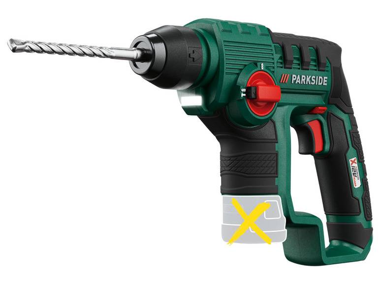 PARKSIDE® 12 V Akku-Bohrhammer »PBHA 12 A1«, SDS-Bohrfutter (ohne Akku und Ladegerät) 50% Rabatt für begrenzte Zeit