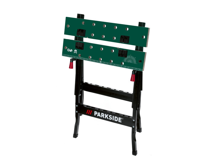 PARKSIDE® Werk- und Spanntisch, 150 kg, zusammenklappbar Auslauf