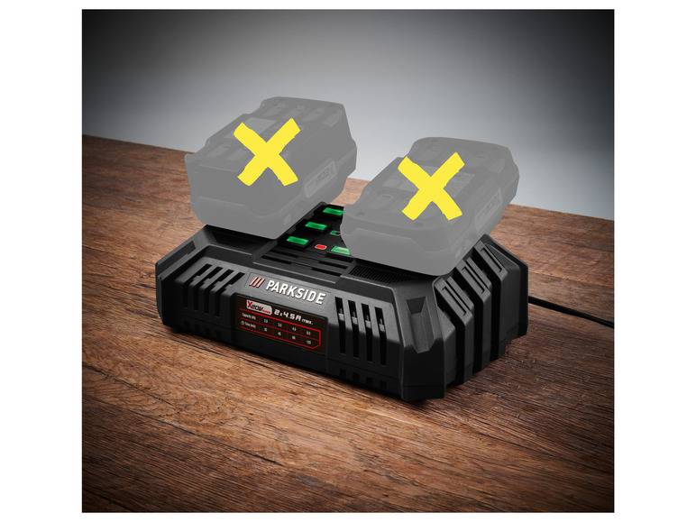 PARKSIDE® 20 V Akku-Doppelladegerät »PDSLG 20 B1«, 4,5 A Verkauf