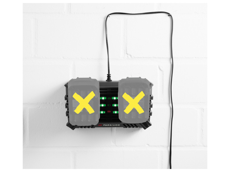 PARKSIDE® 20 V Akku-Doppelladegerät »PDSLG 20 B1«, 4,5 A Verkauf