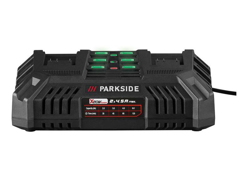 PARKSIDE® 20 V Akku-Doppelladegerät »PDSLG 20 B1«, 4,5 A Verkauf