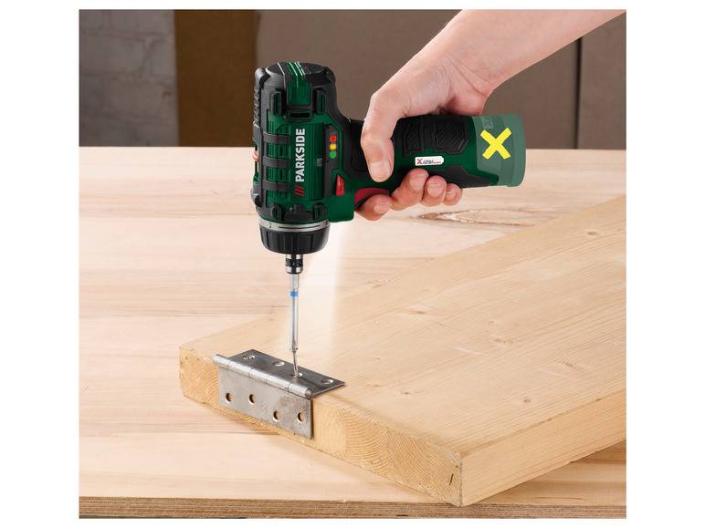 PARKSIDE® 12 V Akku-Bohrschrauber »PBSA 12 E4«, ohne Akku und Ladegerät Schlussverkauf