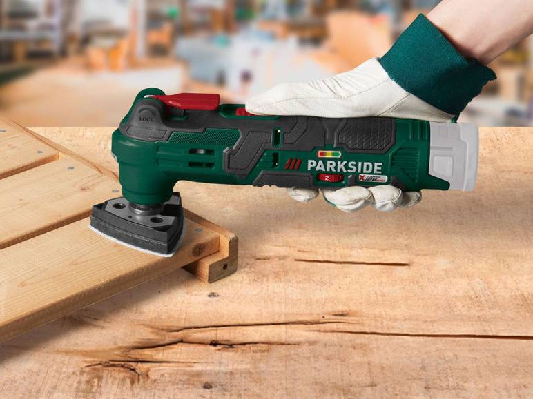 PARKSIDE® 12 V Akku-Multifunktionswerkzeug »PAMFW 12 D4«, ohne Akku und Ladegerät Meist gekauft