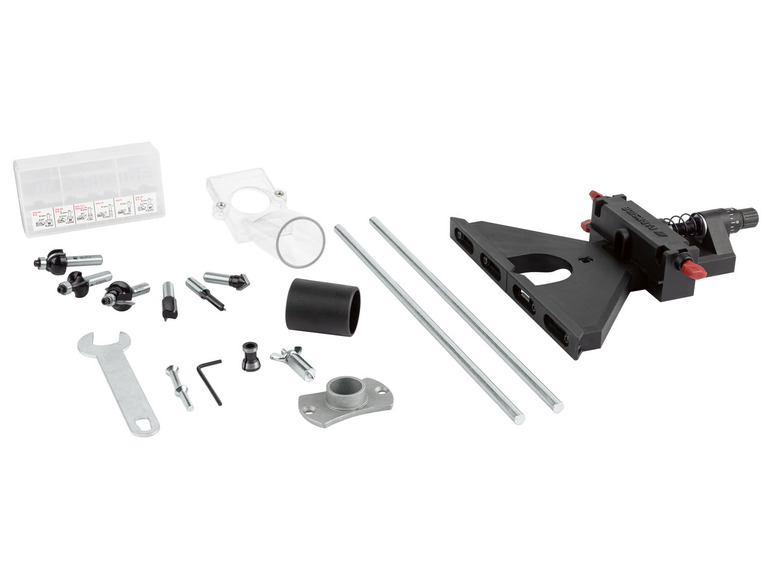 PARKSIDE® Oberfräse-Set »POF 1200 D3«, mit 6 Fräsbits Kostenloser Versand