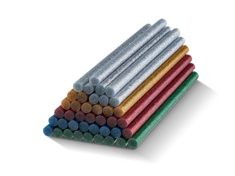 PARKSIDE® Niedertemperatur-Klebestifte, 40-teilig, Ø 7 mm, "PNKPZ B2" Fabrikpreis