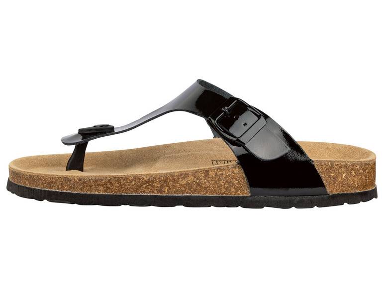 esmara® Damen Pantolette/Zehentrenner, mit anatomisch geformtem Fußbett Vatertagsangebot