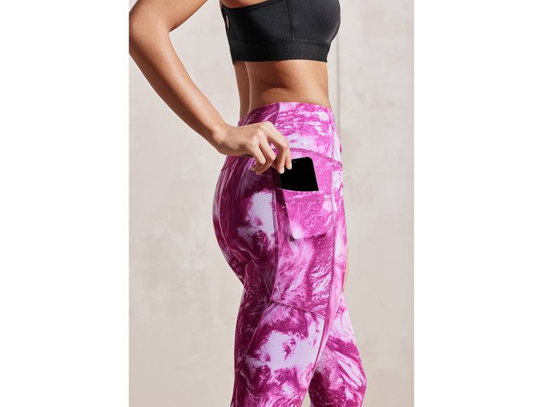 CRIVIT Damen Funktionscapri mit Handytasche Online Outlet
