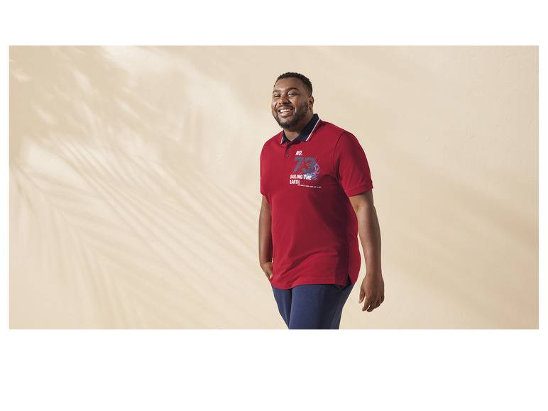 LIVERGY® Herren Poloshirt aus reiner Baumwolle Super Sparpreis