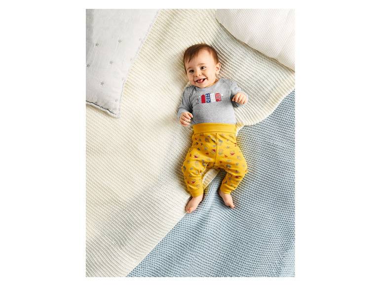 lupilu® Baby Jogginghose, 2 Stück, mit hohem Bio-Baumwollanteil Kostenlose Rückgabe