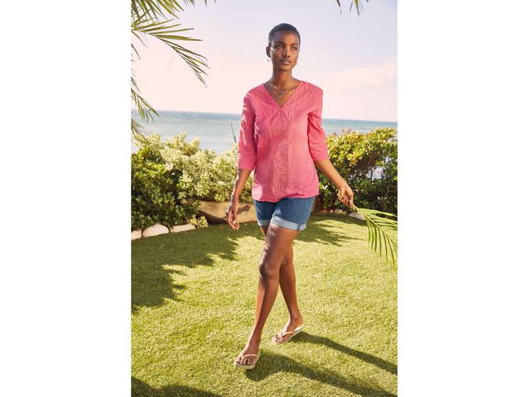 esmara® Damen Jeansshorts, mit Krempeloptik am Beinabschluss Neueste Stile
