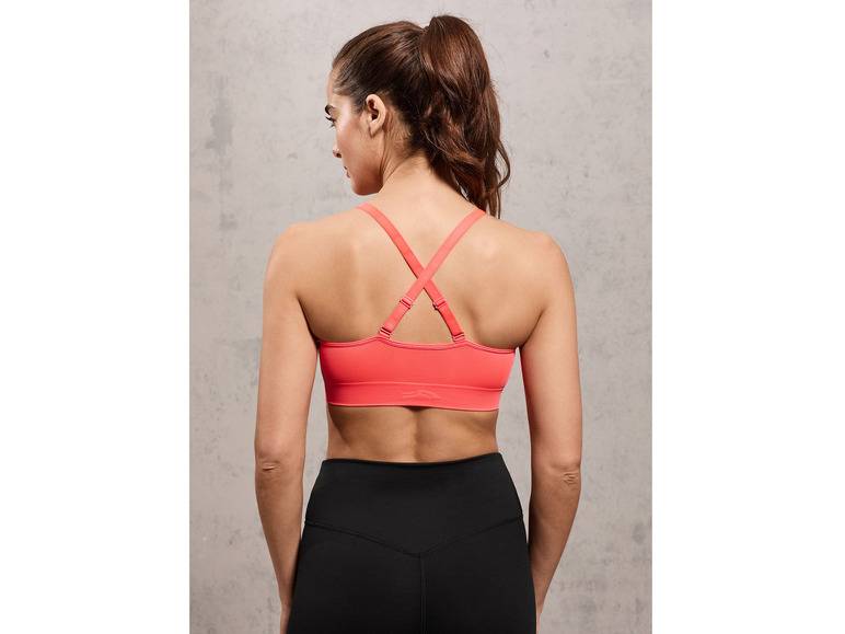 CRIVIT Damen Sport Bustier, Medium Level, seamless Vierteljährliche Förderung