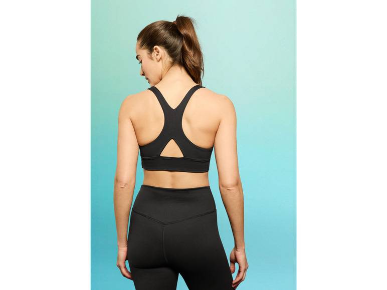 CRIVIT Damen Sportbustier, Medium-Level, mit dynamischer Kühltechnologie Super Rabatt