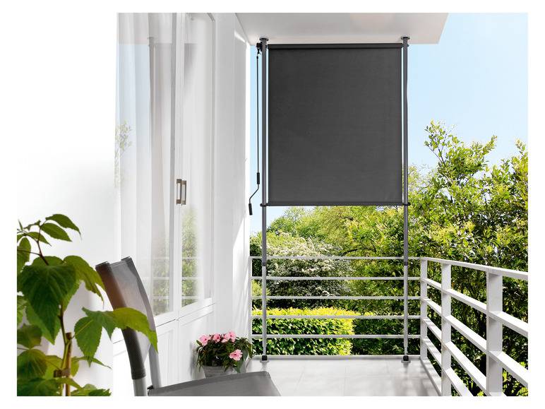 LIVARNO home Klemm-Sichtschutz, 120 x 206-300 cm Rabatt