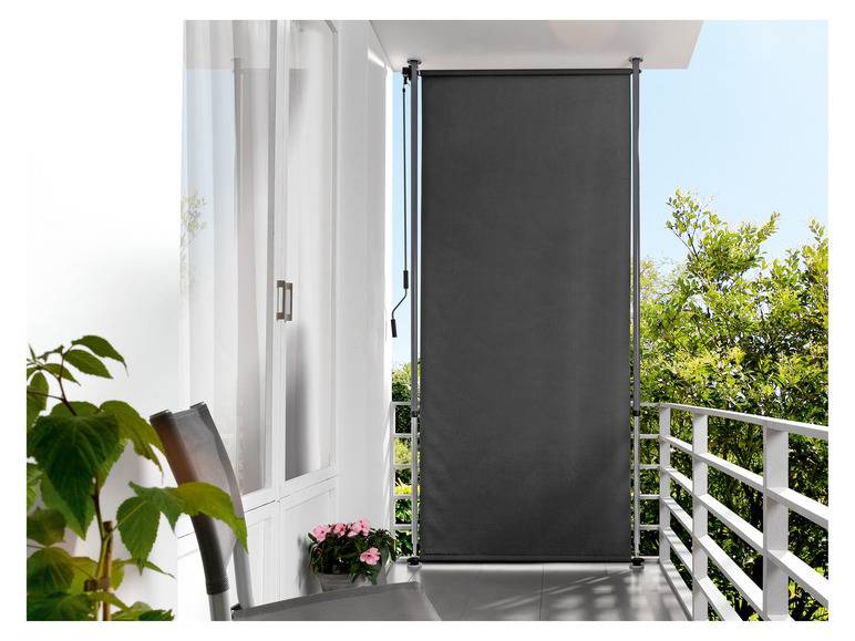 LIVARNO home Klemm-Sichtschutz, 120 x 206-300 cm Rabatt