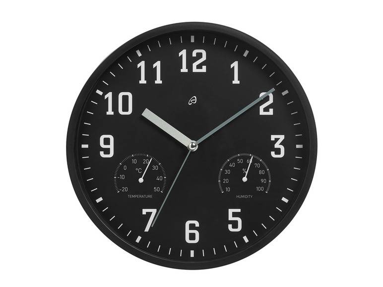 AURIOL® Wanduhr mit Thermo- und Hygrometer Vatertagsangebot