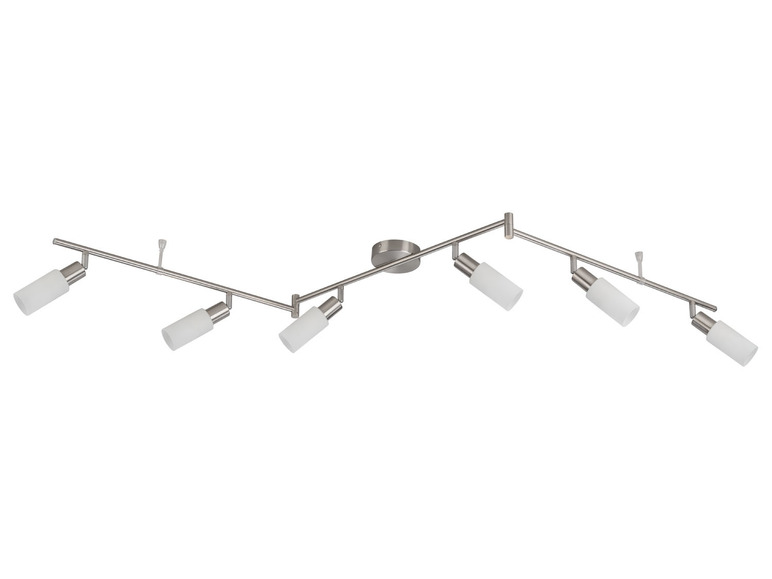 LIVARNO home LED-Deckenleuchte, schwenkbare Arme, 6 LEDs Kostenlose Rückgabe