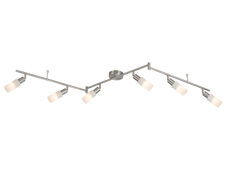 LIVARNO home LED-Deckenleuchte, schwenkbare Arme, 6 LEDs Kostenlose Rückgabe