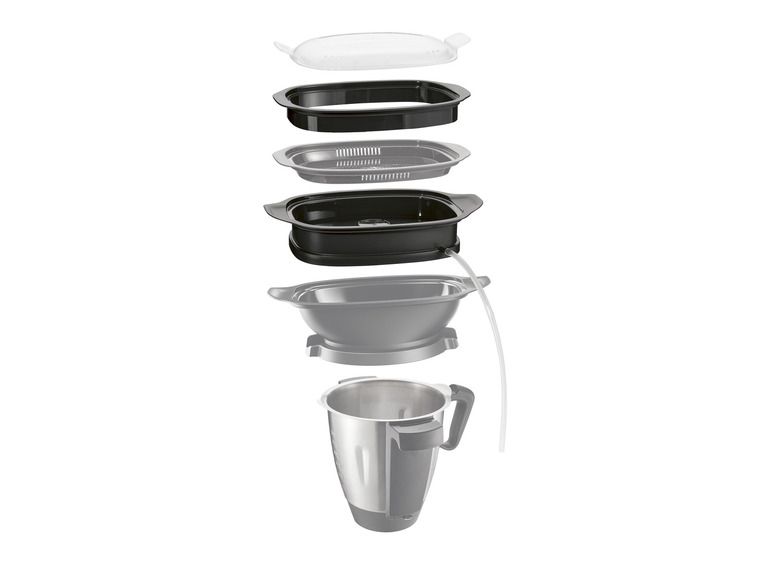 SILVERCREST® KITCHEN TOOLS Monsieur Cuisine Dampfentsafter-Aufsatz »SDMC 4 A1« Letzte 3 Tage