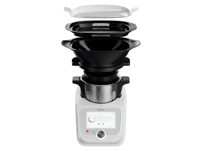 SILVERCREST® KITCHEN TOOLS Monsieur Cuisine Connect »SKMC 1100 A1«, 1100 W JETZT KAUFEN