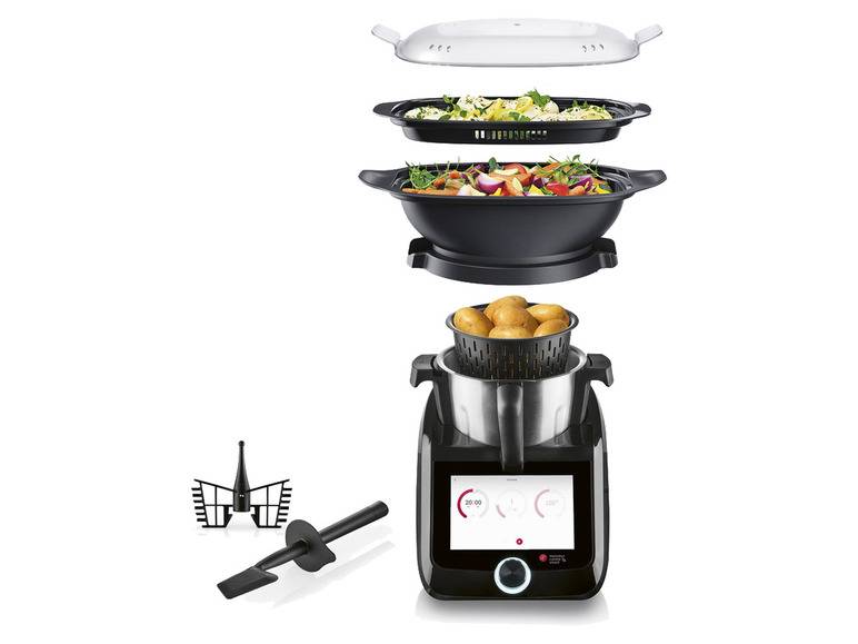 SILVERCREST® KITCHEN TOOLS Monsieur Cuisine Smart SKMS 1200 B1 Black Neueste Stile