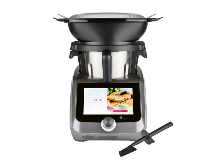 SILVERCREST® KITCHEN TOOLS Monsieur Cuisine Smart SKMS 1200 B1 Titanium Letzte 2 Tage