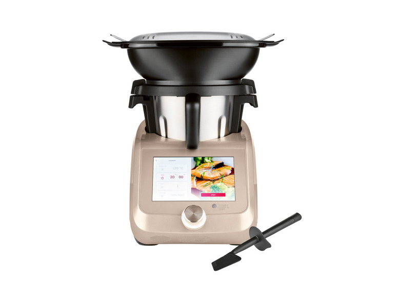 SILVERCREST® KITCHEN TOOLS Monsieur Cuisine Smart SKMS 1200 B1 Champagner Letzter Tag