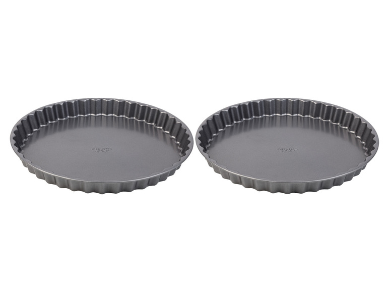 LIVARNO home Quiche- und Obstkuchenformen \ Pizza-Backbleche, 2 Stück Super Rabatt