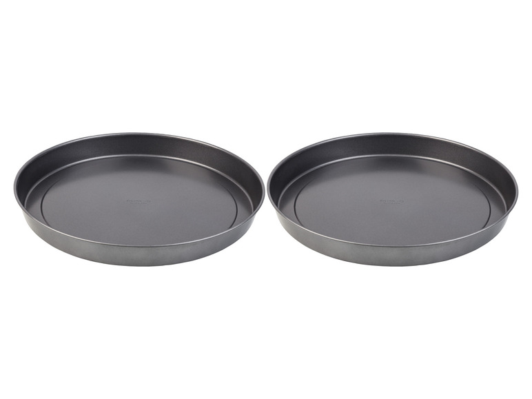 LIVARNO home Quiche- und Obstkuchenformen \ Pizza-Backbleche, 2 Stück Super Rabatt
