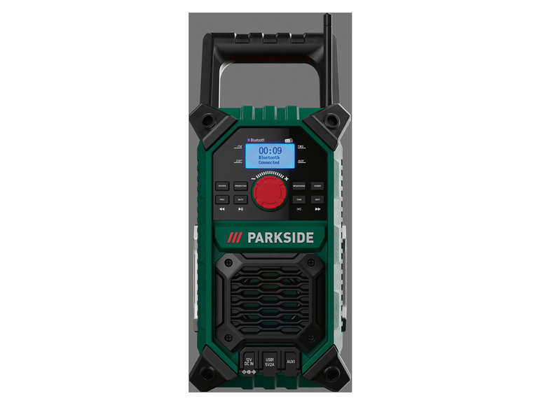 PARKSIDE® Akku-Baustellenradio »PBRA 20-Li B2« 20 V / 12 V oder Netzbetrieb, ohne Akku und Ladegerät 50% Rabatt für begrenzte Zeit