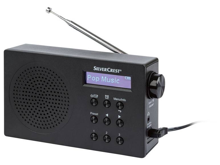 SILVERCREST® DAB+ Radio Mono »SDR 15 A2«, Bluetooth Auslauf