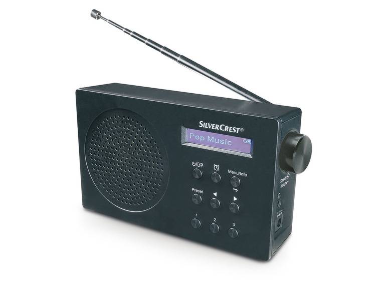 SILVERCREST® DAB+ Radio Mono »SDR 15 A2«, Bluetooth Auslauf