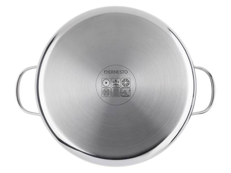 ERNESTO® Edelstahl-Topf, mit Deckel, Ø 24 cm Verkauf