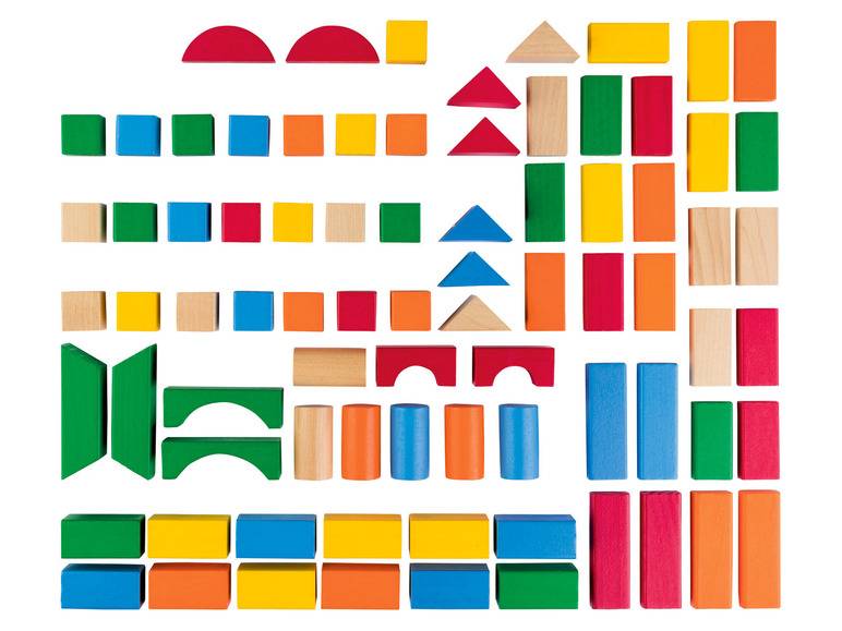 Playtive Bausteinset, aus Holz Sonderangebot