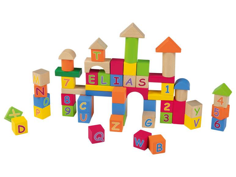 Playtive Bausteinset, aus Holz Sonderangebot
