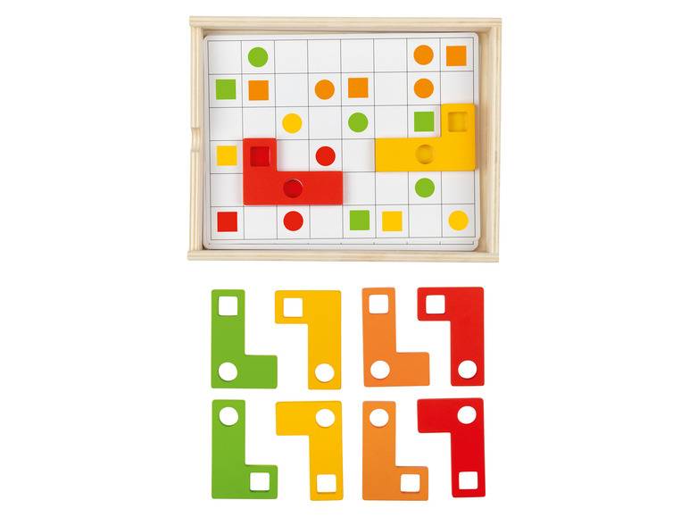 Playtive Lernspiel aus Holz, nach Montessori-Art Versandkostenfrei