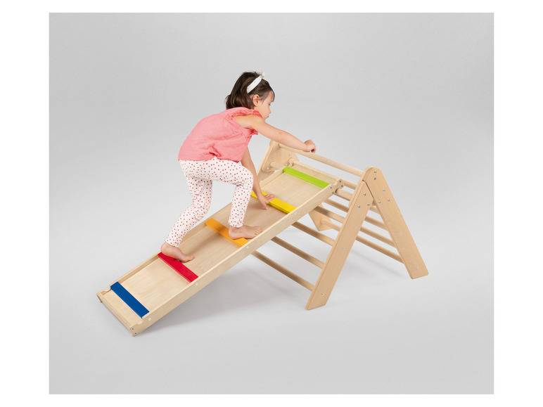 Playtive Kletterleiter und Rutsche, 2in1, aus Birkensperrholz Saisonschlussverkauf