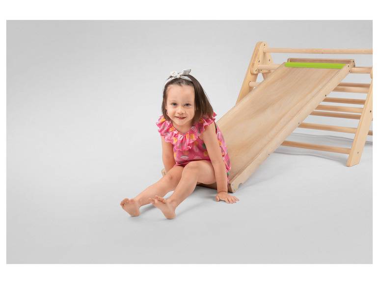 Playtive Kletterleiter und Rutsche, 2in1, aus Birkensperrholz Saisonschlussverkauf