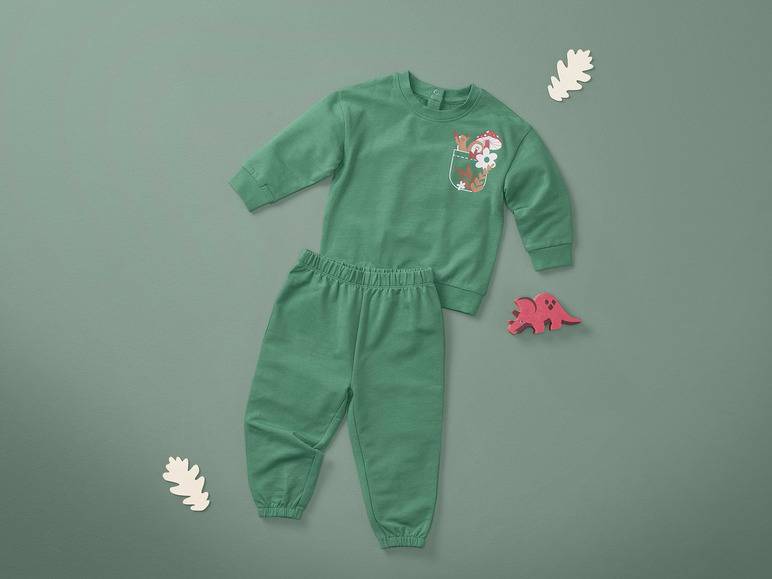 lupilu® Baby Freizeitanzug, 2- teilig, mit Bio-Baumwolle Weihnachtsangebot