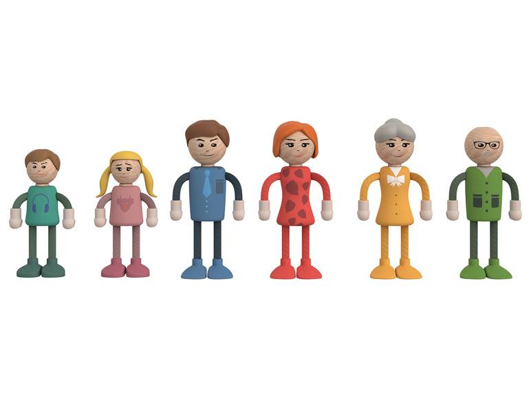 Playtive Holz Miniaturmöbel- und Puppen-Set, Modell 2022 Heißer Verkauf