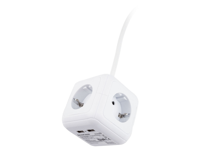 SILVERCREST® Steckdosenwürfel mit USB-Ports VIP-Rabatte