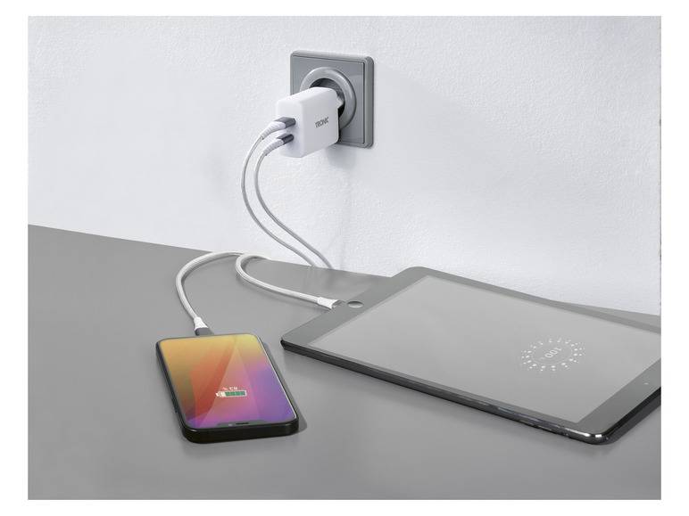 TRONIC® Dual-USB-Ladegerät »TSLEU 32 A1«, PD, 32 W Tiefpreis