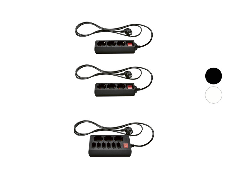 SILVERCREST® Steckdosenleiste 2x 3-fach / 1x 9-fach Super Sparpreis
