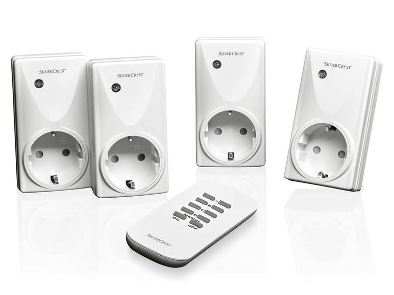SILVERCREST® Funksteckdosen-Set, mit Fernbedienung, 5-/ 3-teilig Discount Store für neue Produkte