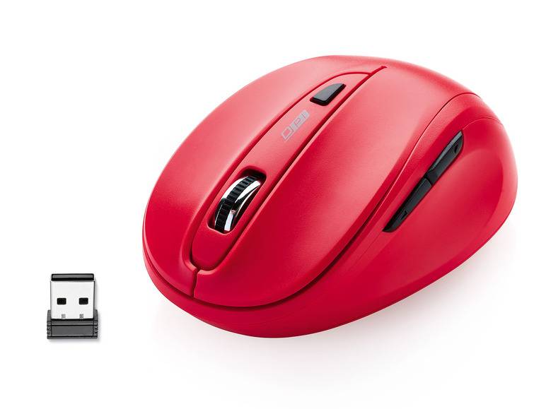 SILVERCREST® Funkmaus mit USB-Nano-Empfänger 50% Rabatt für begrenzte Zeit