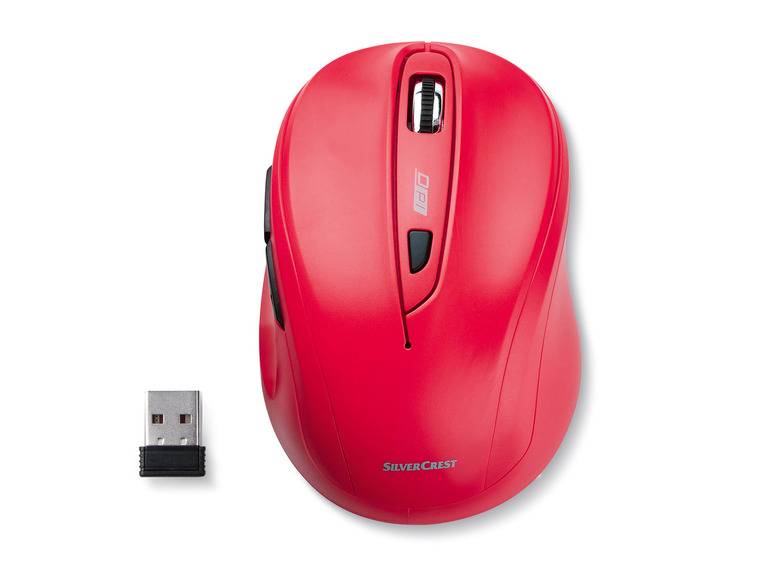 SILVERCREST® Funkmaus mit USB-Nano-Empfänger 50% Rabatt für begrenzte Zeit