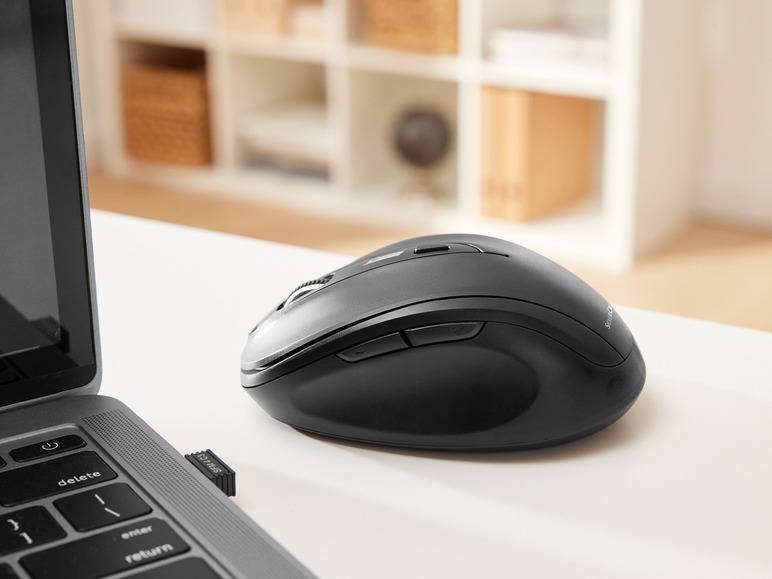 SILVERCREST® Funkmaus mit USB-Nano-Empfänger 50% Rabatt für begrenzte Zeit