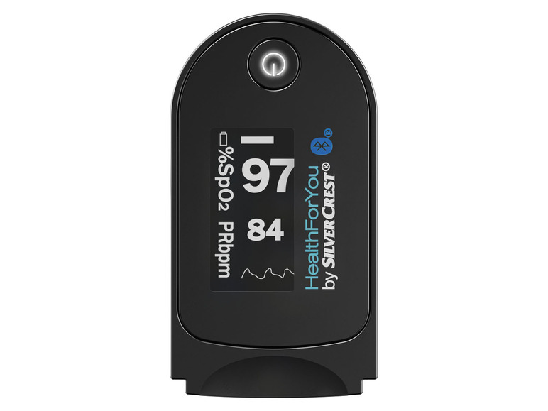 SILVERCREST® PERSONAL CARE Pulsoximeter »SPO 55«, mit HealthForYou- App Flash Sale
